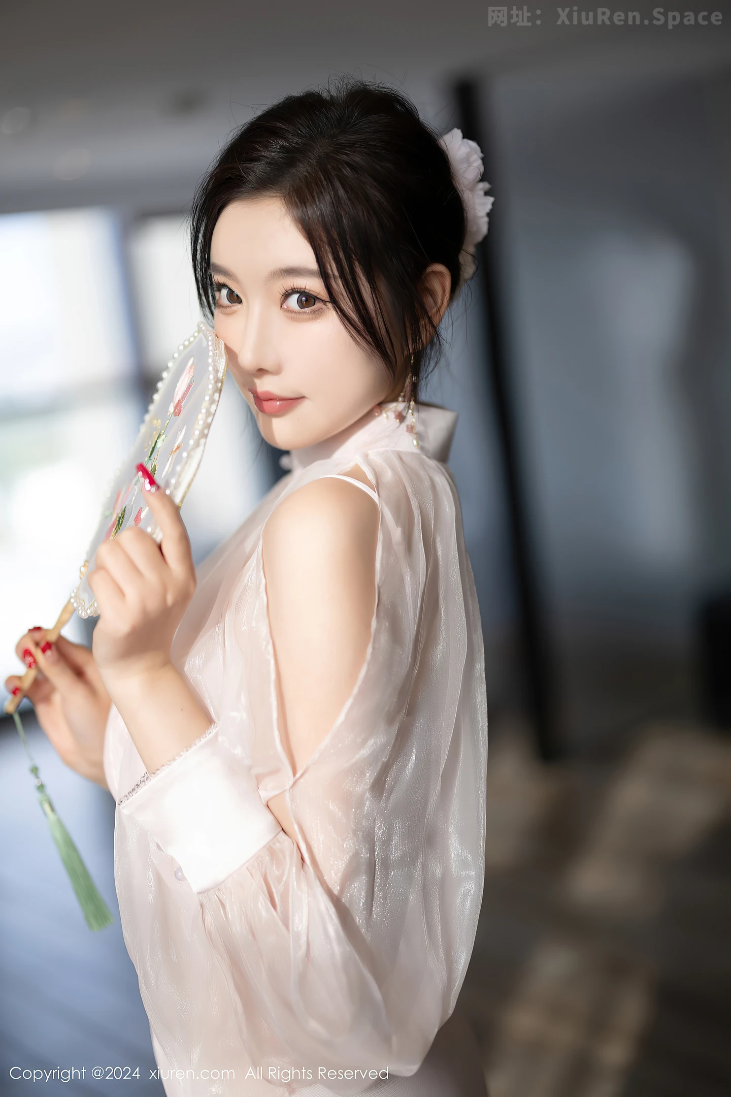 图片[6]-[XiuRen秀人网]VOL.8294 女神杨晨晨Yome浅粉色情趣内衣配浅粉丝袜秀完美身材诱惑写真80P-秀人网官方网站